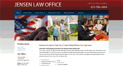 Desktop Screenshot of jamesjensenlawfirm.com